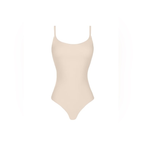 NWT Stylest | DreamSculpt Swim Bodysuit Medium Compression Cream $198 Retail - Picture 2 of 10